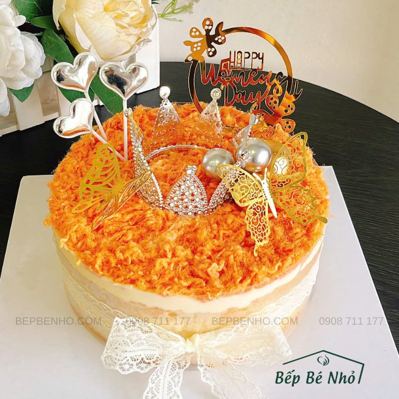 Bánh Sinh Nhật Bông Lan Trứng Muối - Ảnh 12