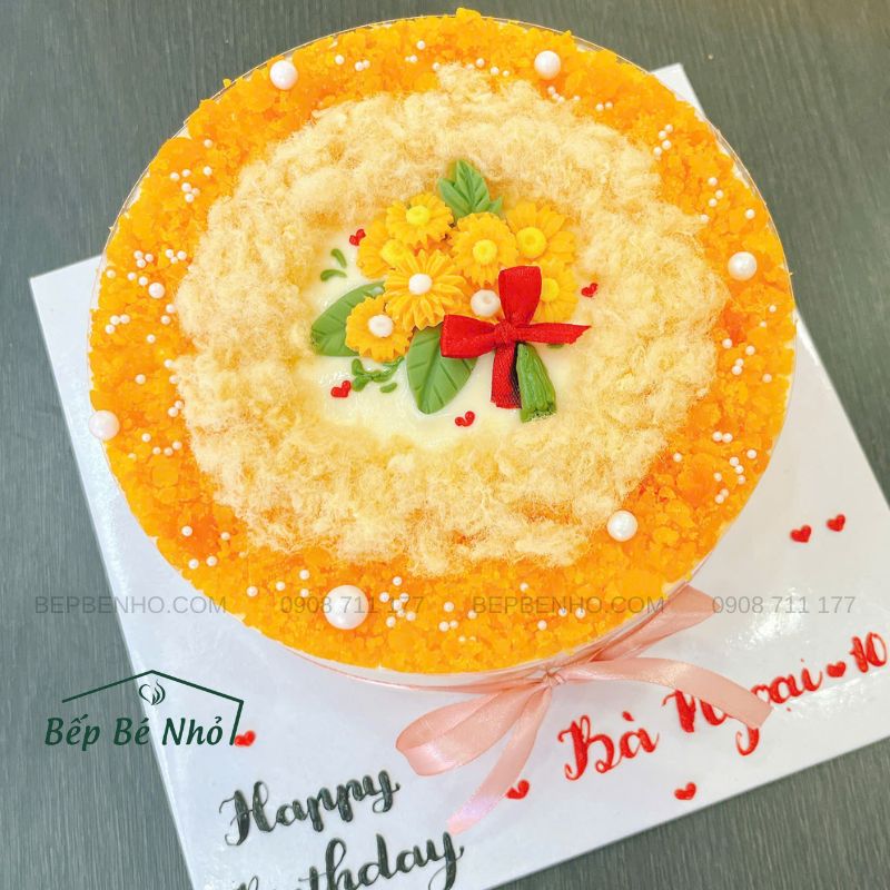 Bánh Sinh Nhật Bông Lan Trứng Muối - Ảnh 3
