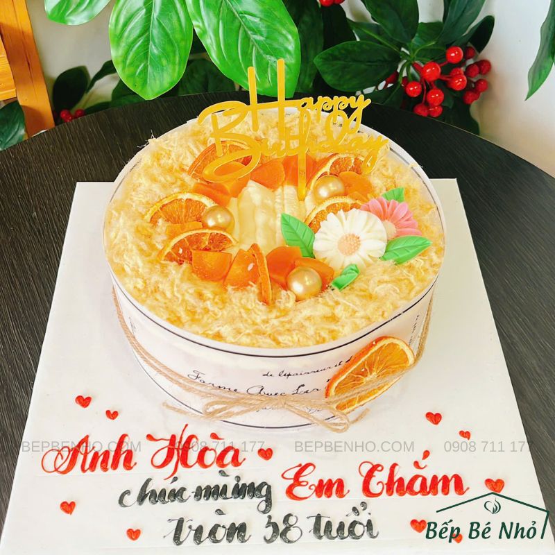Bánh Sinh Nhật Bông Lan Trứng Muối - Ảnh 10