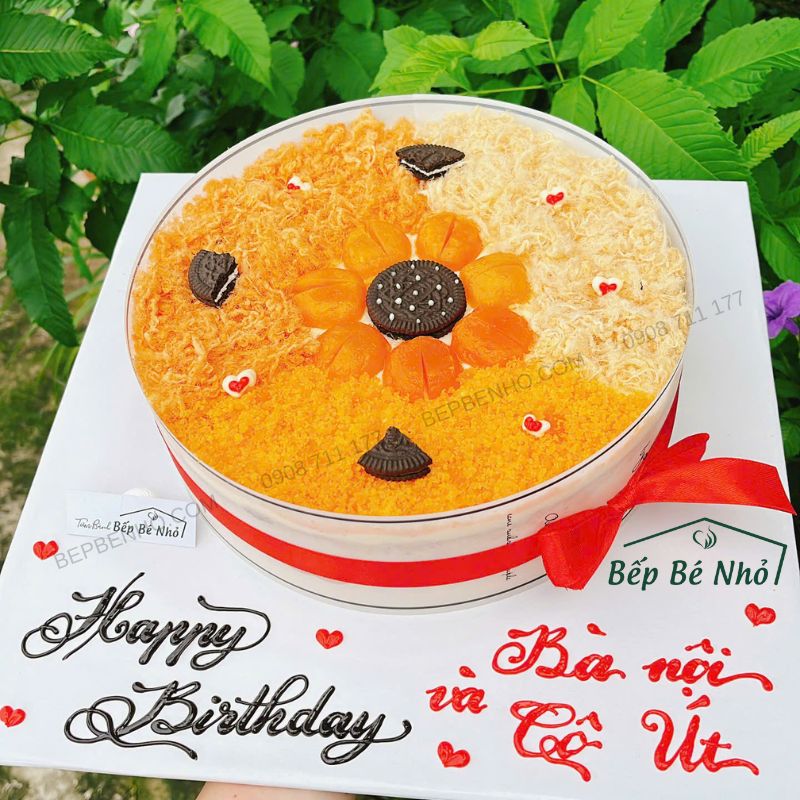 Bánh Sinh Nhật Bông Lan Trứng Muối - Ảnh 6