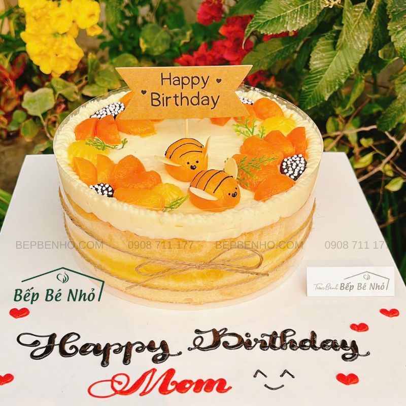 Bánh Sinh Nhật Bông Lan Trứng Muối - Ảnh 5