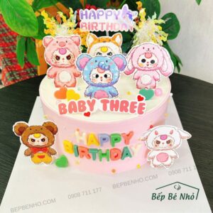 Bánh sinh nhật cho bé gái cute