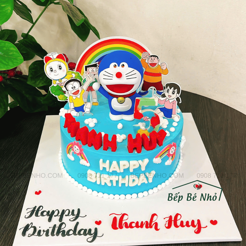 Bánh kem Doreamon tuổi thơ