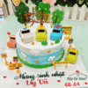 Mẫu bánh sinh nhật cho bé trai hình ô tô