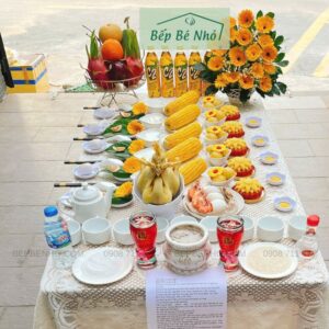 Mâm cúng khai trương đơn giản nhất